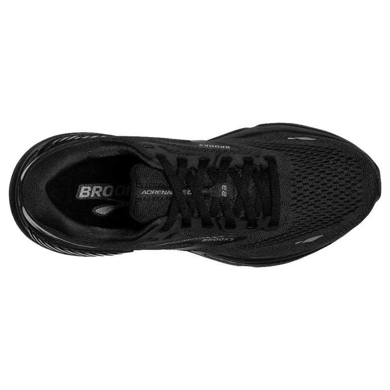 Brooks Men's Adrenaline GTS 23 2E WIDE - Black/Black/Ebony-3